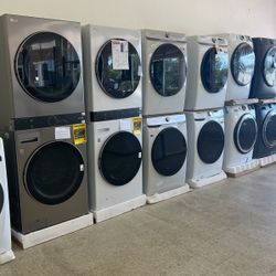 New Washer And Dryer Stackable - Finance Available 