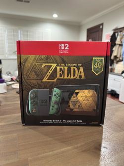 Nintendo Switch  2 – The Legend of Zelda – 40th Anniversary Edition