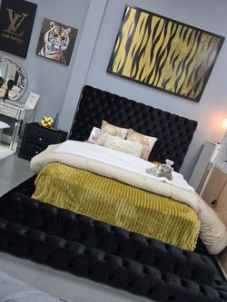 ✨️ King, Cal King, Queen Bed Frame ✨️ Furniture Sectionals, Bedrooms, Dining Avail