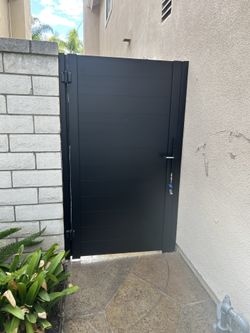 Aluminum Gate Side Gate With Or Without Gaps