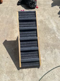 Dog steps adjustable