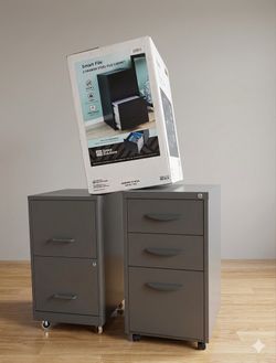 1 NEW AND 2 used STEEL FILE CABINETS <>< See the description for pricing
