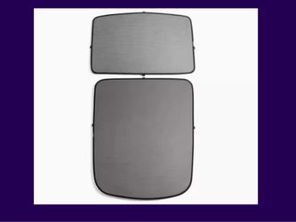 2020-2024 Tesla Y roof and rear window mesh sun shade OEM from Tesla website