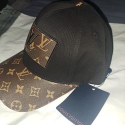 Louis Vuitton Lambskin Leather Hat