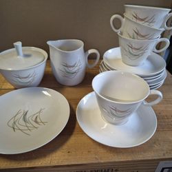 Franciscan Dessert Set Swing Time 15 Pc Set