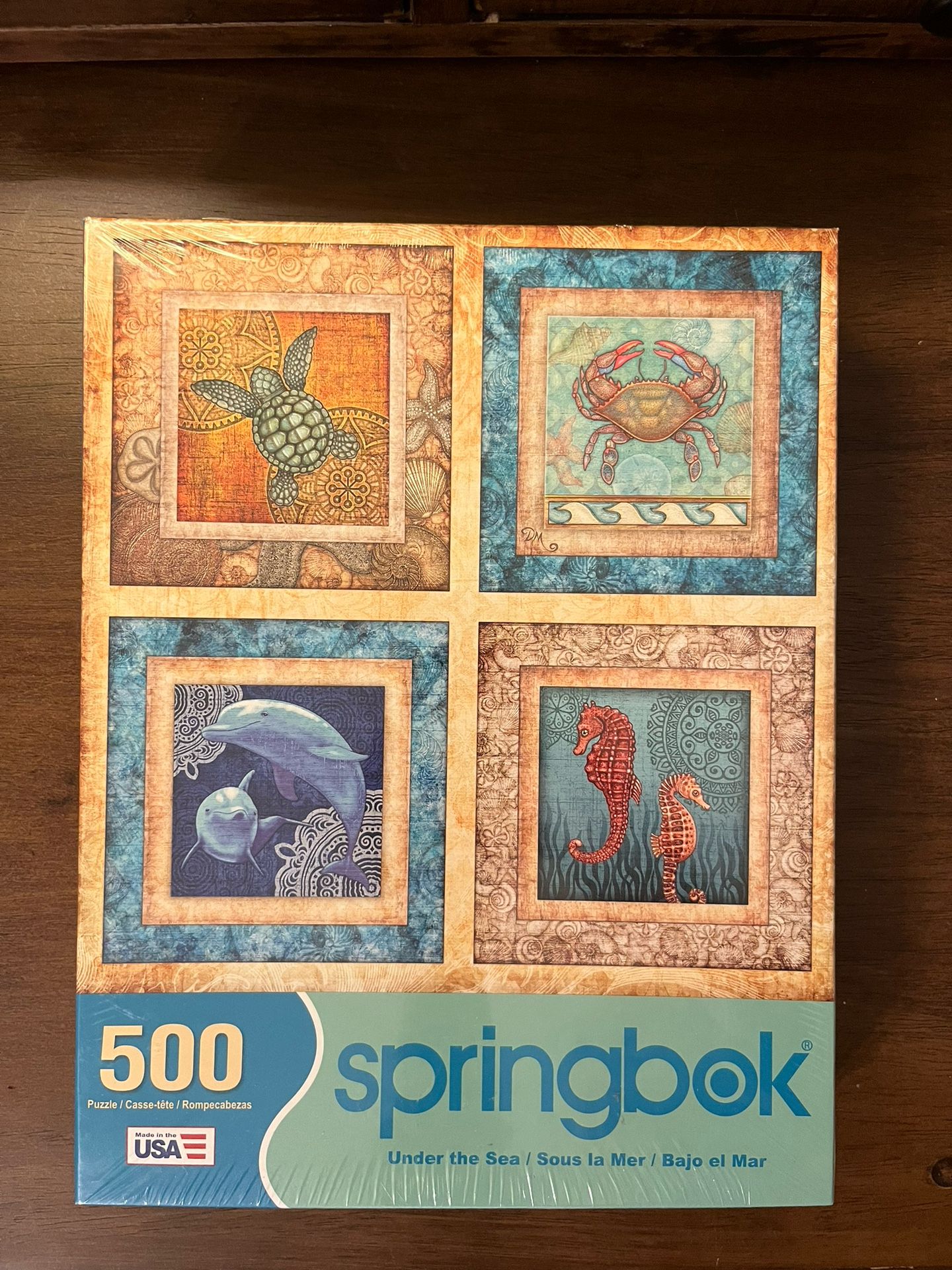 Ocean life Puzzle 500 Pc Springbok