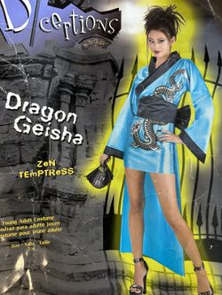 Dragon Geisha Woman Adult