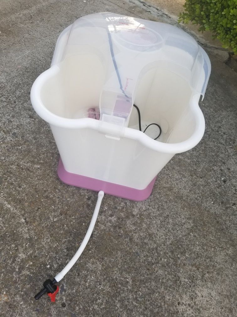 FootSmart Foot & Leg Spa Bath Massager