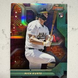 2025 Bowman's Best - Circuitry Nick Kurtz #C-16 Rookie RC 