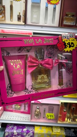 Viva la Juicy gift set for woman set para mujer juicy couture perfume EDP 100ml