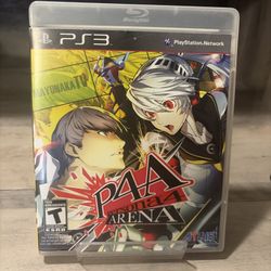 Persona 4 Arena P4A Sony PlayStation 3 PS3 Complete with Manual