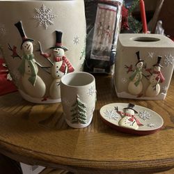 Christmas Bathroom Accesories