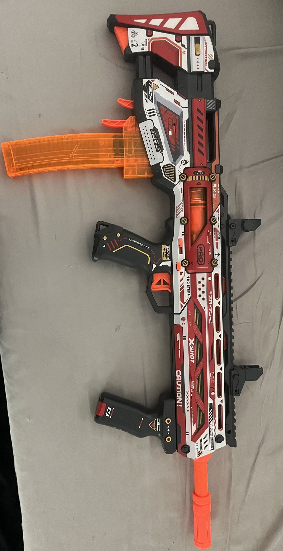 Zuru X Shot Skins Pro Series Long shot Nerf Gun