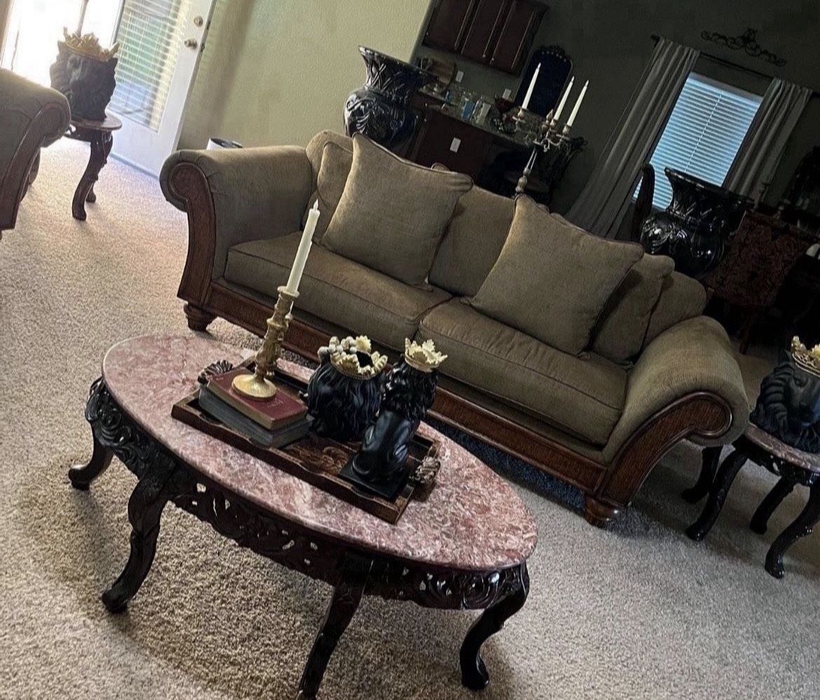 Antique Marble Top Tables