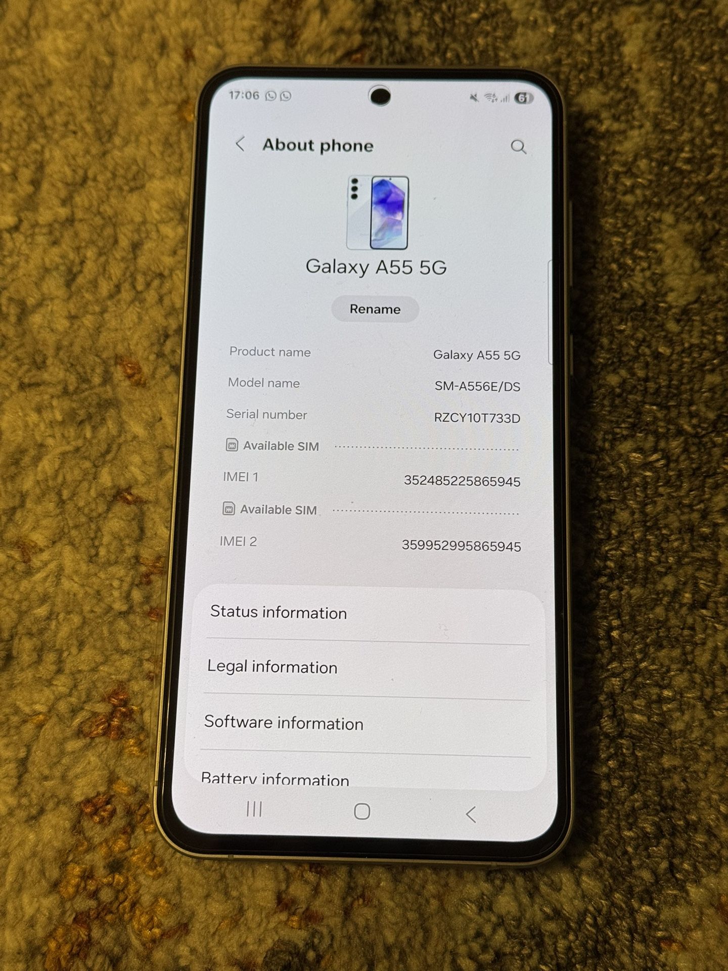 Samsung Galaxy A55 5g Unlocked