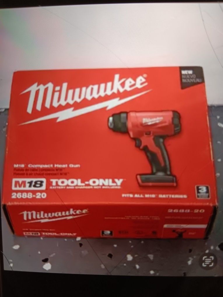 Milwaukee New Heat Gun