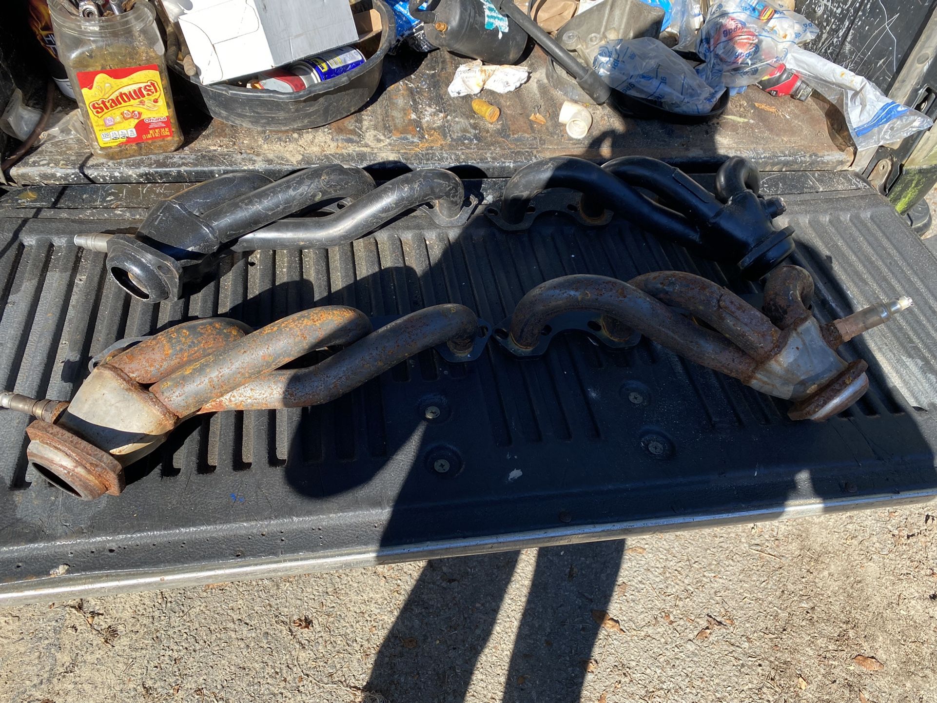 87-93 Ford F-150 Shorty Headers. $250 For Both Pair .