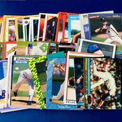Nolan Ryan Baseball Card Lot 