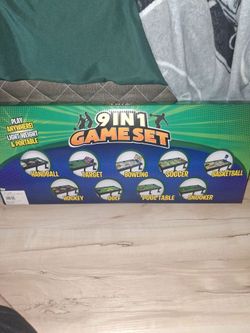 9 in 1 game set