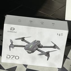 Brand New  DEERC Drone with Camera, D70 Drones with Camera for Adults 1080P HD