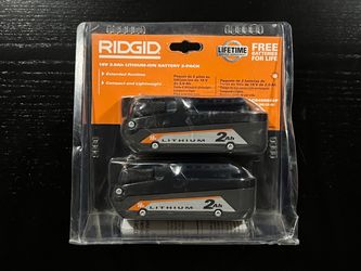 RIDGID 18V Compact Lithium-Ion Battery ( 2-Pack)