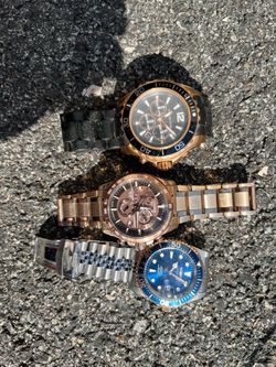 lot 3 mens watches