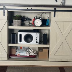Tv Stand In Good Condition Farmhouse Style Feel Free To Send A Message