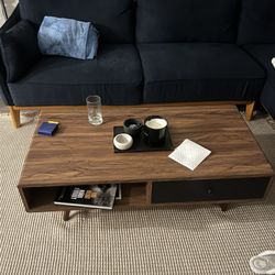 Coffee Table W/ Storage - $80