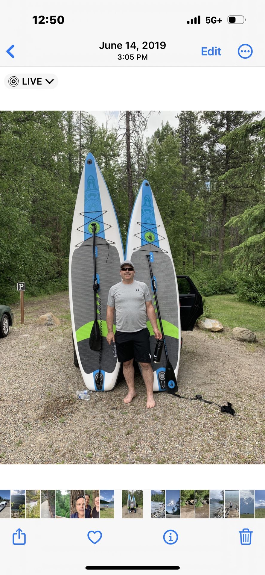 Costco paddle Boards - Like New Inflatable
