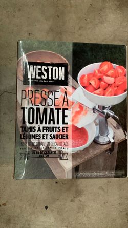 Tomato press and sauce maker