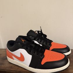 Nike Air Jordan 1 Low ‘Shattered Backboards’ Orange Size 11.5