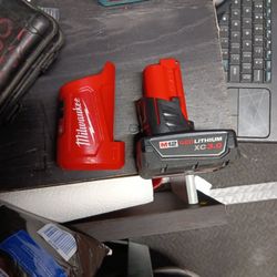 Milwaukee Compact Charger And Power Source And M12 Lithium Battery
