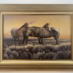 Oil on canvas by Héctor Morales