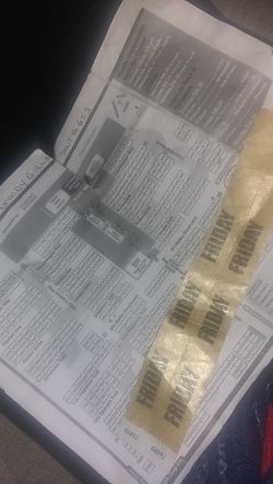 2 Cook-off tickets for tomorrow Friday 80$