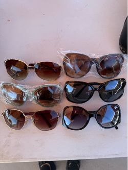 Women’s fashion sunglasses set of 6