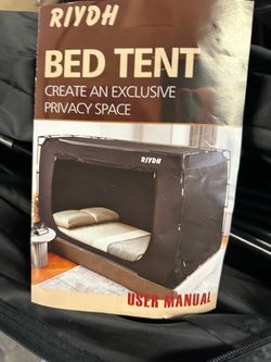 [352].  Bed Tent Bed Canopy Tents for Adult and Kids Twin Full Queen King Size Original Design Portable Dream Tent Indoor Sleeping Tents 80% Blackout 