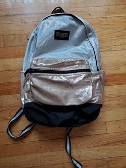 Victoria Secret Pink Metallic backpack