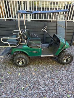 2000 ez go lifted  txt gas golf cart