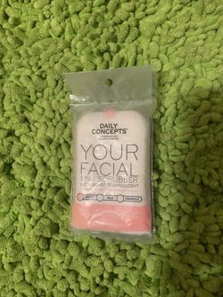 Facial mini scrubber