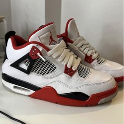 Fire Red 4s GS 6.5