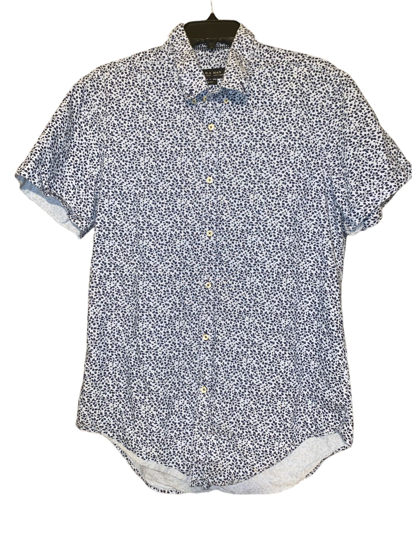 Zara Mens Shirt Slim Fit Large