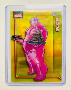 Topps Chrome Marvel Glob #043 Gold Serial Numbered /275 Non-Sport Card 2026
