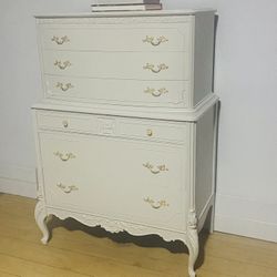 Refinished, French Provincial Dresser.