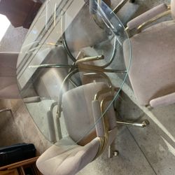 Indoor Patio Table and 4 Chairs
