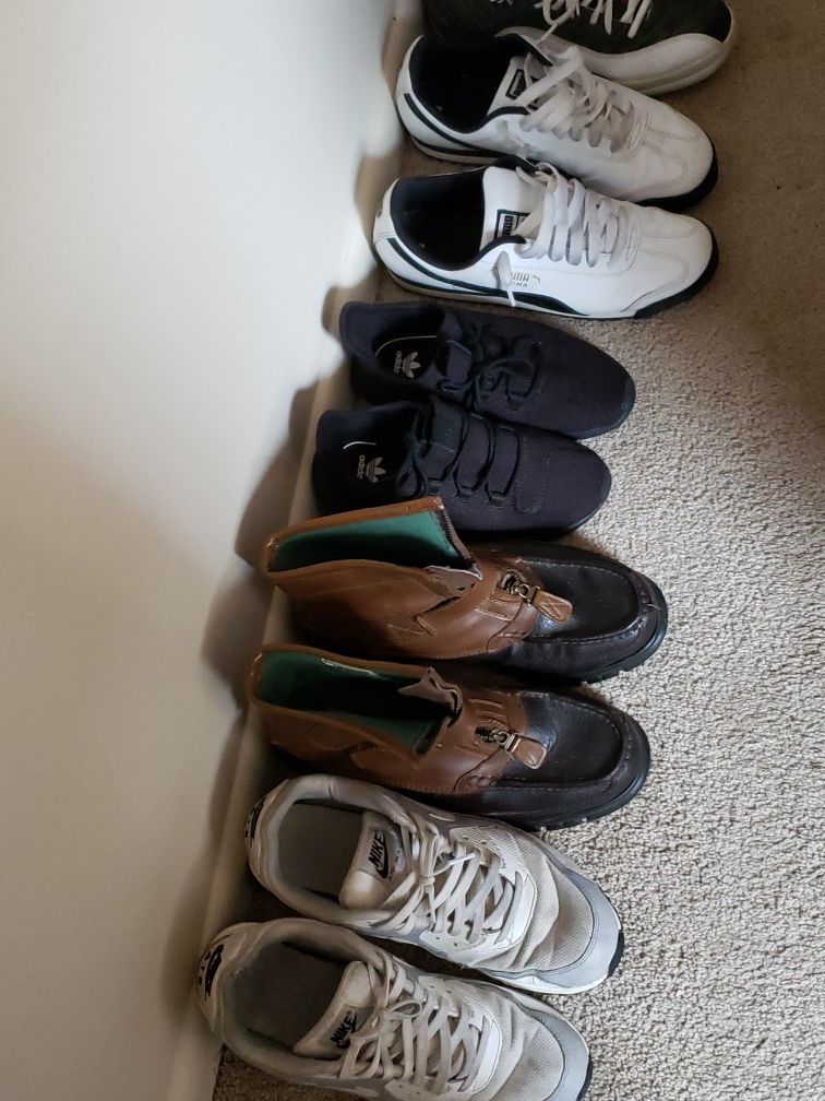 Several shoes for sale