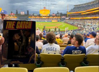 The Catch Baseball Bobblehead Los Angeles Dodgers