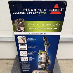 Bissell CleanView Pet Lift-Off Upright Vacuum 3059 Allergen Lift-Off - Brand New Sealed