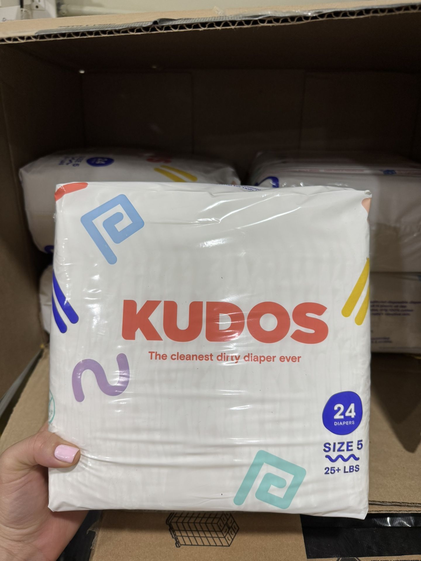 Brand New Kudos Diapers Size 5