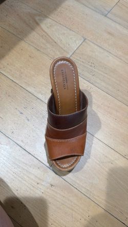 Sacha Essentials Wooden Platform Heels / Clogs – Boho Retro Style