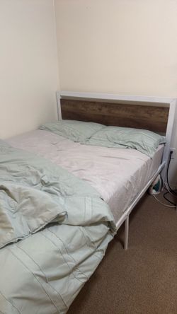 Full size Bed and mattress